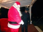 Santa's official welcome by Mayor Lester Ward